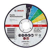 Круг отрезной по металлу Bosch Multi Construction 2608602385 125*1,0*22,2 мм