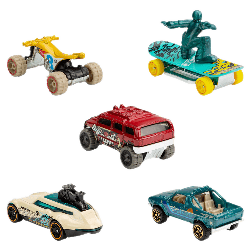 Набір машинок Хот Вілс 5 шт Hot Wheels sports (HFV78/01806) Оригинал