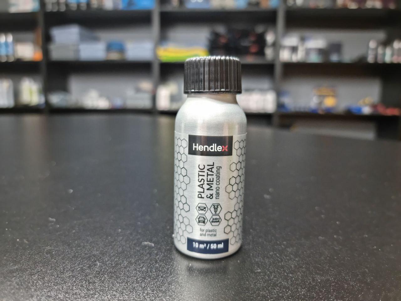 HENDLEX PLASTIC AND METAL захист пластику та металу (інтер'єр і екстер'єр авто) 50ml