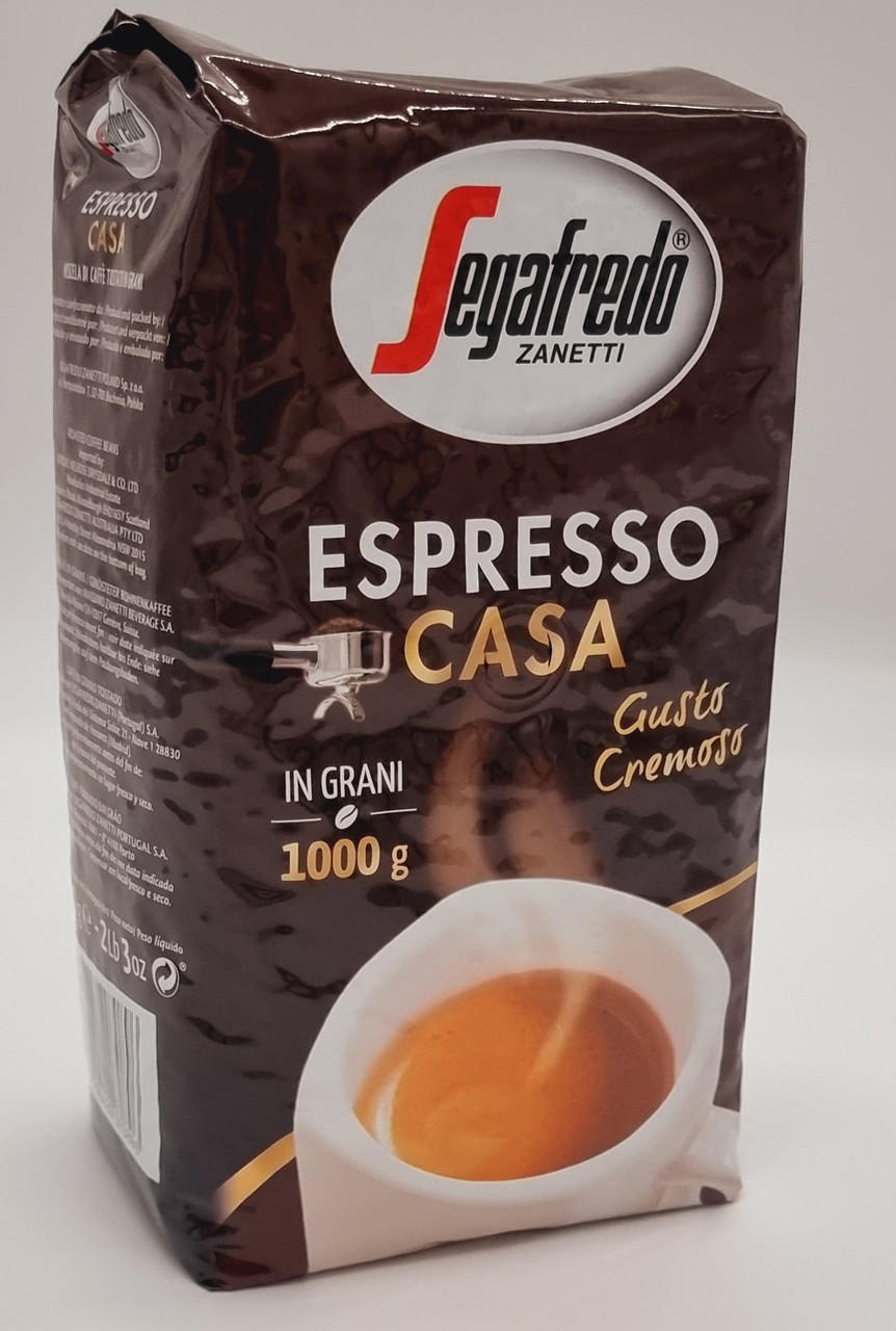 Кава в зернах Segafredo Espresso Casa 1 кг Італія