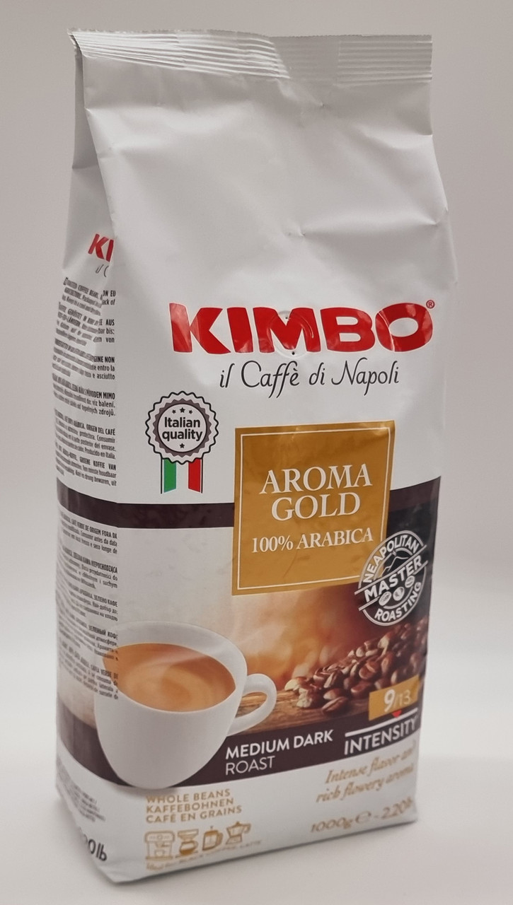 Кава в зернах Kimbo Aroma Gold 100% Арабіка 1кг Італія