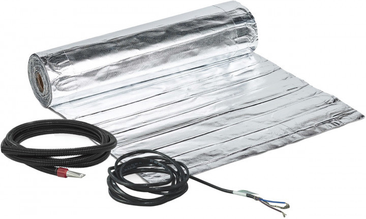 1088687 Електронагрівальний мат 140 Вт/м² паркет, ламінат COMFORT E AL-FOIL MAT 140-4 Uponor GmbH