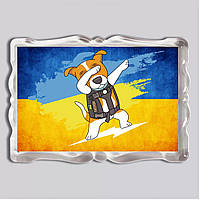 Акриловий магніт з друком "Пес Патрон" 92x65 (16018)