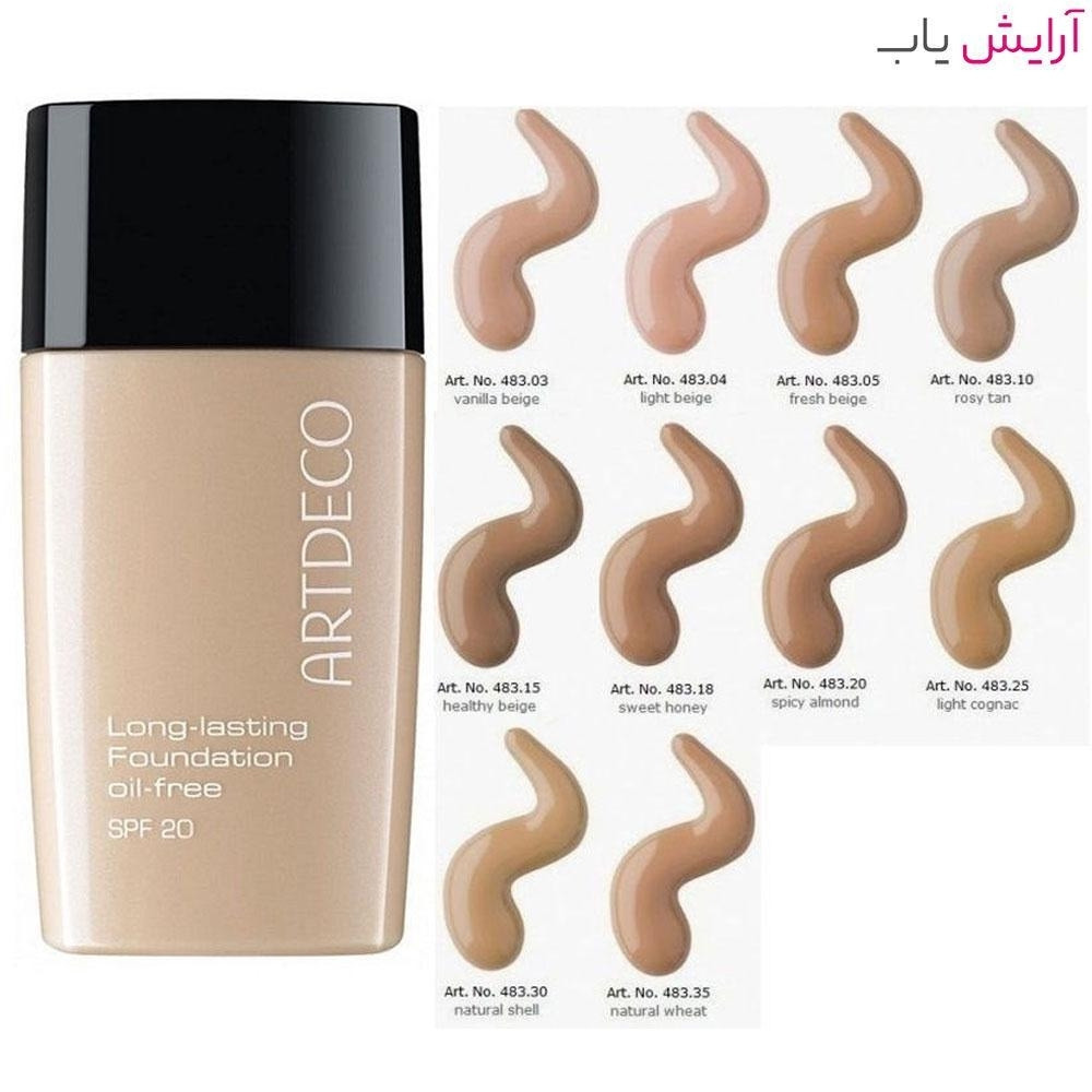 Купить Тон 05,15,18,20,40 Artdeco Long-lasting Foundation oil-free SPF ...