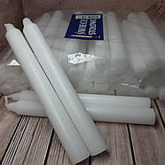 Свічки парафінові господарські 160*18 мм 50 шт, фото 2