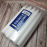 Свічки парафінові господарські 160*18 мм 6 годин, фото 2