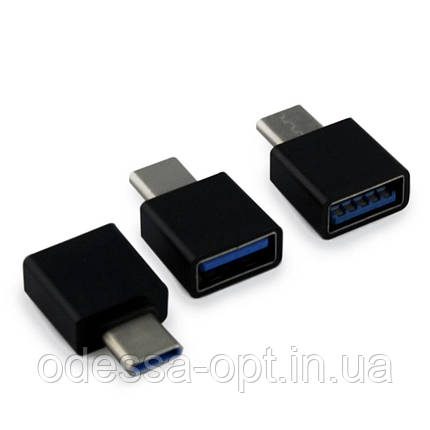 Перехідник OTG USB - Type-C, фото 1