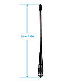 Антена Retevis RHD-701 SMA-F для рацій Baofeng та інших (UV-82, UV-5, BF-888S...), фото 5