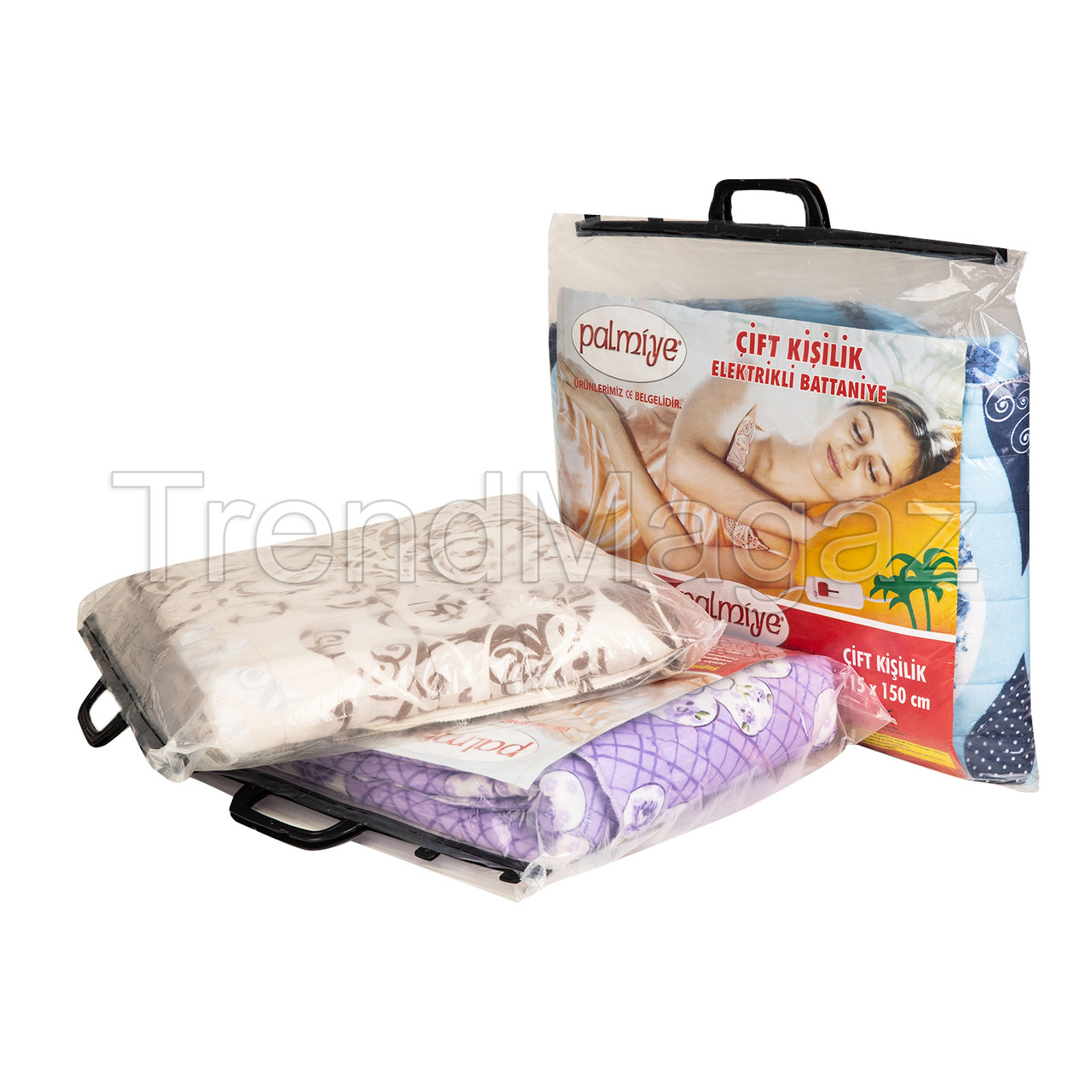 Турецьке двоспальне електропростирадло Isithan NEO 150х120см, фото 1