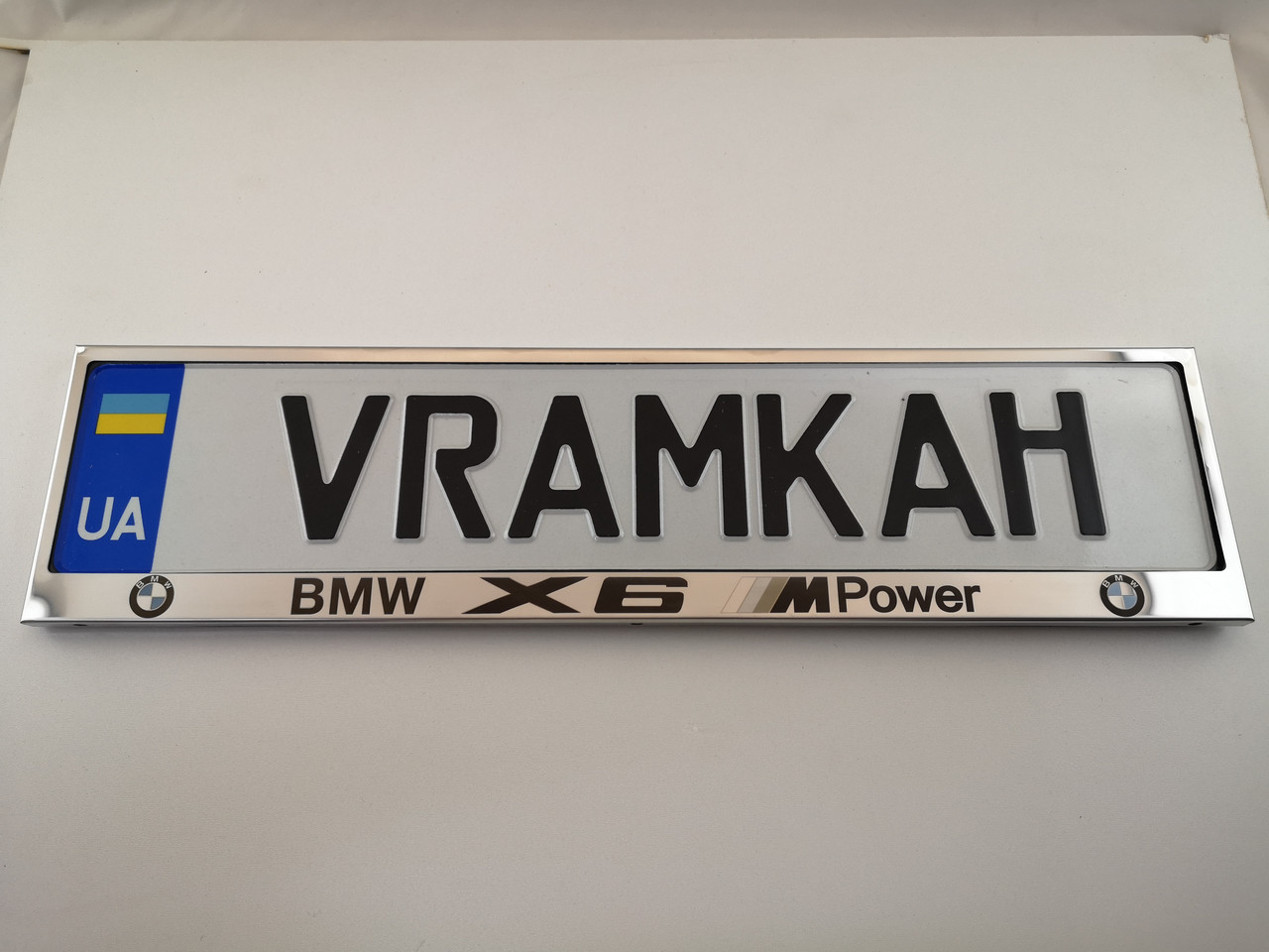 Номерна рамка для авто BMW X6 MPower