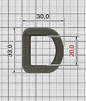 Перетяжка полукольцо A.FP-2213-20-хаки-А5