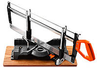 Neo Tools 44-600 Стусло поворотное (углорез) 600 мм, 18 TPI, 15, 22.5, 30, 36, 45, 90°