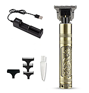 Тример для стрижки бороди і волосся VGR T9 акумуляторний, фото 2