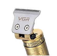 Тример для стрижки бороди і волосся VGR T9 акумуляторний, фото 3