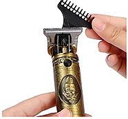 Тример для стрижки бороди і волосся VGR T9 акумуляторний, фото 5