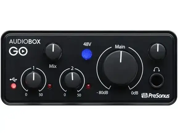 USB аудіоінтерфейс PreSonus AudioBox GO, фото 3