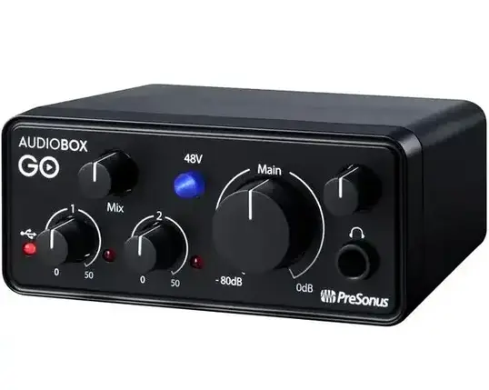 USB аудіоінтерфейс PreSonus AudioBox GO, фото 1