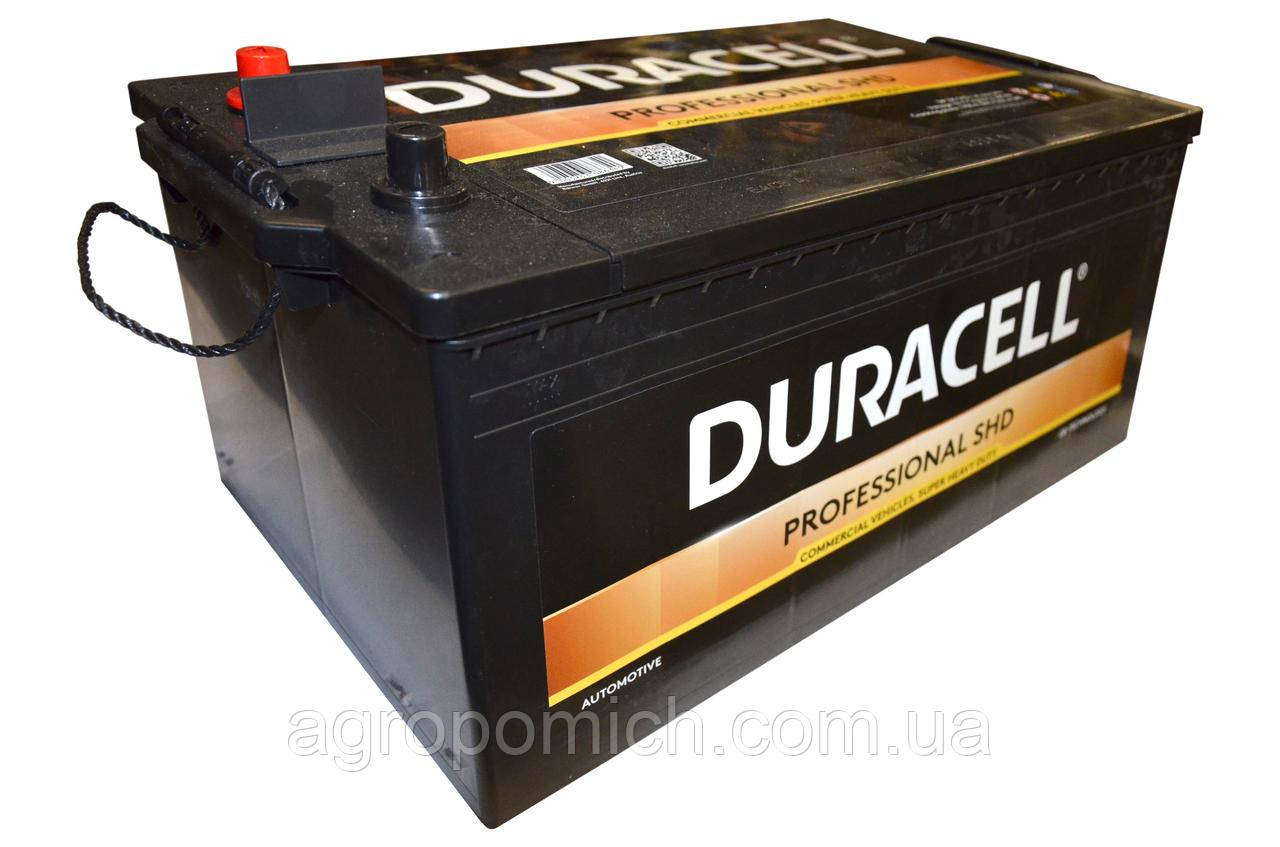 Акумулятор автомобільний 225Ah (+/-) Duracell Professional SHD АКБ 517x273x212 DP 225 SHD