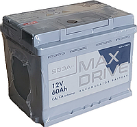 Акумулятор автомобільний 60Ah MAX DRIVE SMF (+/-) EN580 242x175x190