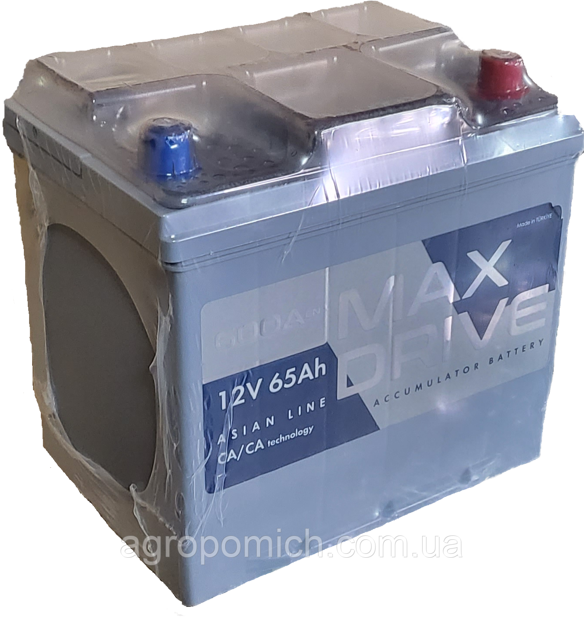 Акумулятор автомобільний 65Аг MAX DRIVE ASIA SMF (-/+) EN600 D23 230х173х220