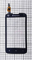 Тачскрин Lenovo A300T сенсор для телефона черный