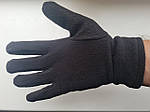 Рукавички зимові флісові "VitLux" Polarlux Польща.чорні, фото 2