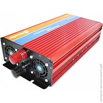 Автономний інвертор Powerone Plus MAXX-4000W, 12/220V модифікована синусоїда LED-дисплей, USB, клеми, фото 6