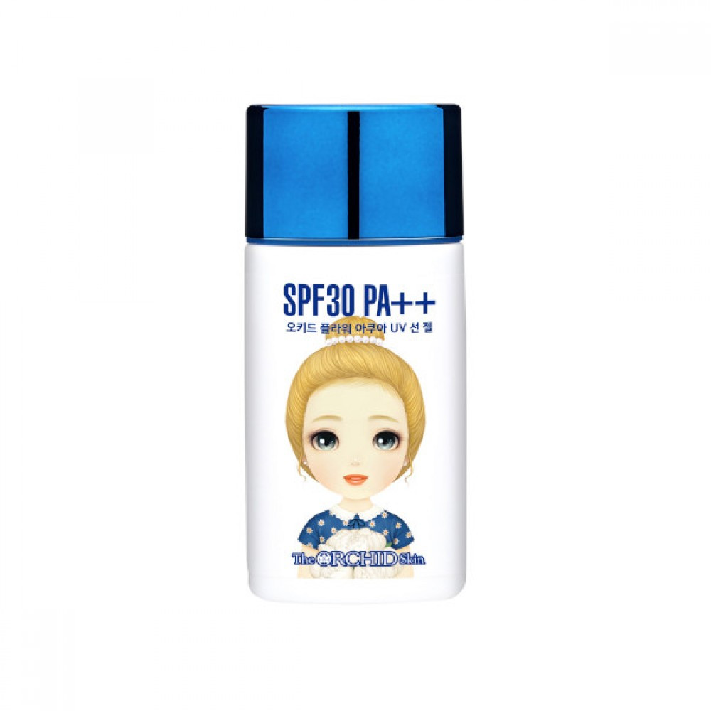 Аква-гель для шкіри з UV захистом The Orchid Skin Orchid Flower Aqua Uv Sun Gel SPF 30, PA++, фото 1