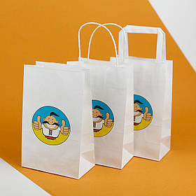 Подарункові пакети під військові сувеніри 150*90*240 Патріотичні пакети з символікою "Козак Смайл"