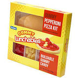 Жувальні цукерки піцца Lunchables Gummy Pepperoni Pizza Kit 179 g, фото 2