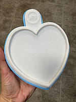 ЭКСКЛЮЗИВ! Силиконовый Молд для шоколада "Сердце для шоко плитки и декора"