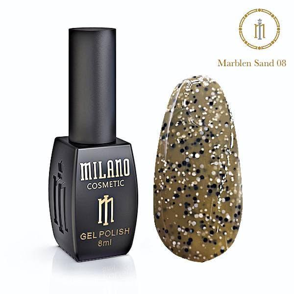 Гель лак Milano Marblen Sand 08 10 мл.