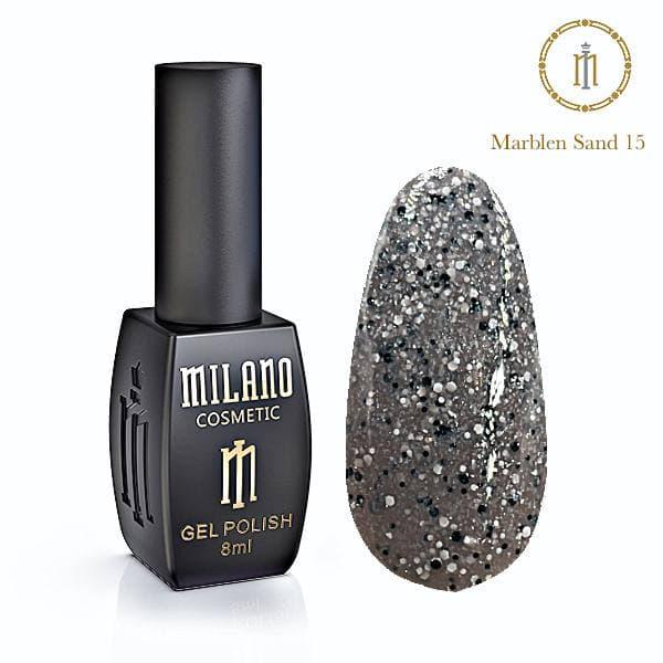 Гель лак Milano Marblen Sand 15 10 мл.