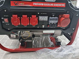 Генератор універсальний Бензиновий Walter Stahl PR-9500W 3 кВт, 220/380 В, фото 3