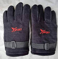 Теплые защитные перчатки на двойном флисе. Рукавицы зимние для рыбалки/охоты для военных .