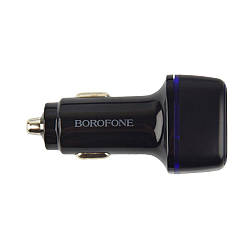Автомобільний зарядний пристрій Borofone BZ14A PD20W+QC3.0 Type-C to Lightning 3A Чорний арт.MSC0911577