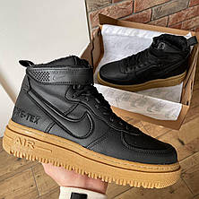 Чоловічі кросівки Nike Air Force 1 High Gore-Tex Boot Anthracite (с мехом) CT2815-001, фото 3
