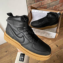 Чоловічі кросівки Nike Air Force 1 High Gore-Tex Boot Anthracite (с мехом) CT2815-001, фото 4