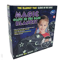 ковдра Magic glow in the dark blanket 160*120 см, що світяться в темряві