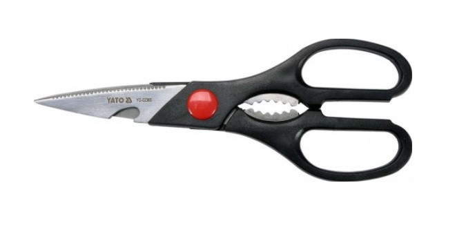 Ножиці кухонні універсальні розбірні, 210мм Yato YG-02365