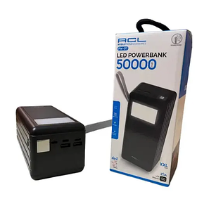 Портативний зарядний пристрій Power Bank Power Bank ACL PW-07, 50000 мА·год