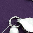 Срібний чорнений чоловічій ланцюжок бісмарк 925 проби, фото 6