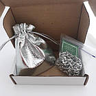 Срібний чорнений чоловічій ланцюжок бісмарк 925 проби, фото 7