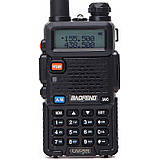 Рація Baofeng UV-5R Black + посилена антена NA771, фото 2