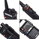 Рація Baofeng UV-5R Black + посилена антена NA771, фото 7