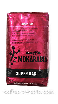 Кава в зернах Mokarabia Super Bar 70/30 1 кг Італія, фото 2