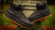 Чоловічі кросівки Nike Air Force 1 High Gore-Tex Black Gum ALL09597, фото 4