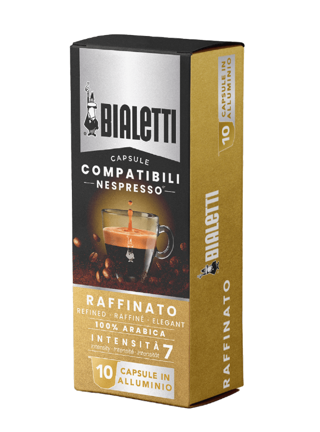 Кава в капсулах Bialetti Compatibili Nespresso Raffinato, 10 капсул