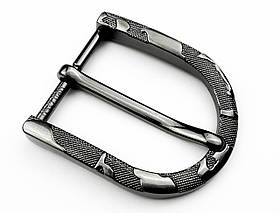 Пряжка ремінна 35мм М-23458 колір Темний-нікель