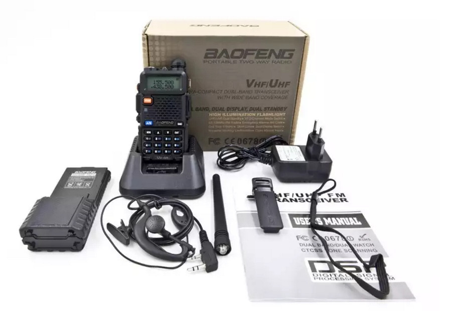 Портативная радиостанция Baofeng UV-5R + АКБ 3800mAh - фото 8 - id-p283657343